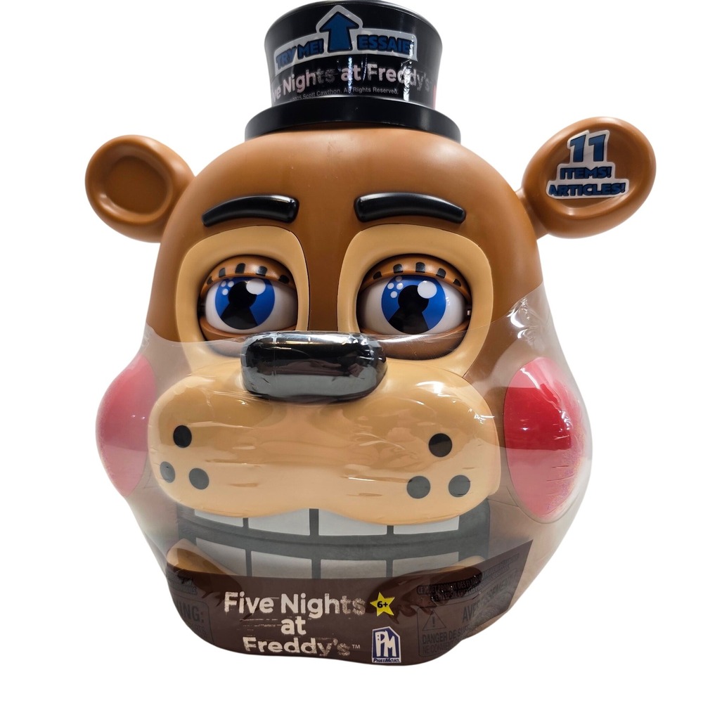 PhatMojo Five Nights Freddy Toy Freddy Animatronic Mystery Head Set New